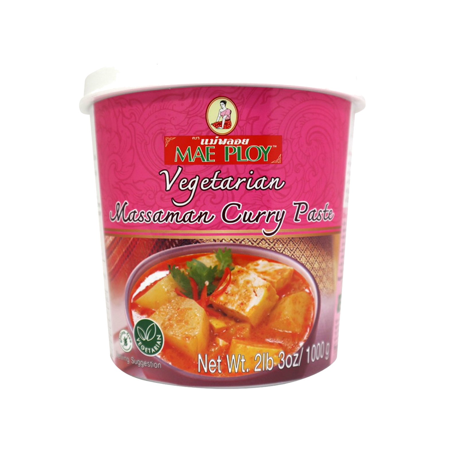 MAE PLOY MASSAMAN CURRY PASTE (VEG) 1KG - Talard Thai Food Service