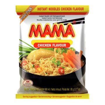 Mama Noodle Chicken – A tasty instant noodle with flavorful chicken broth, offering a warm and satisfying meal in minutes.