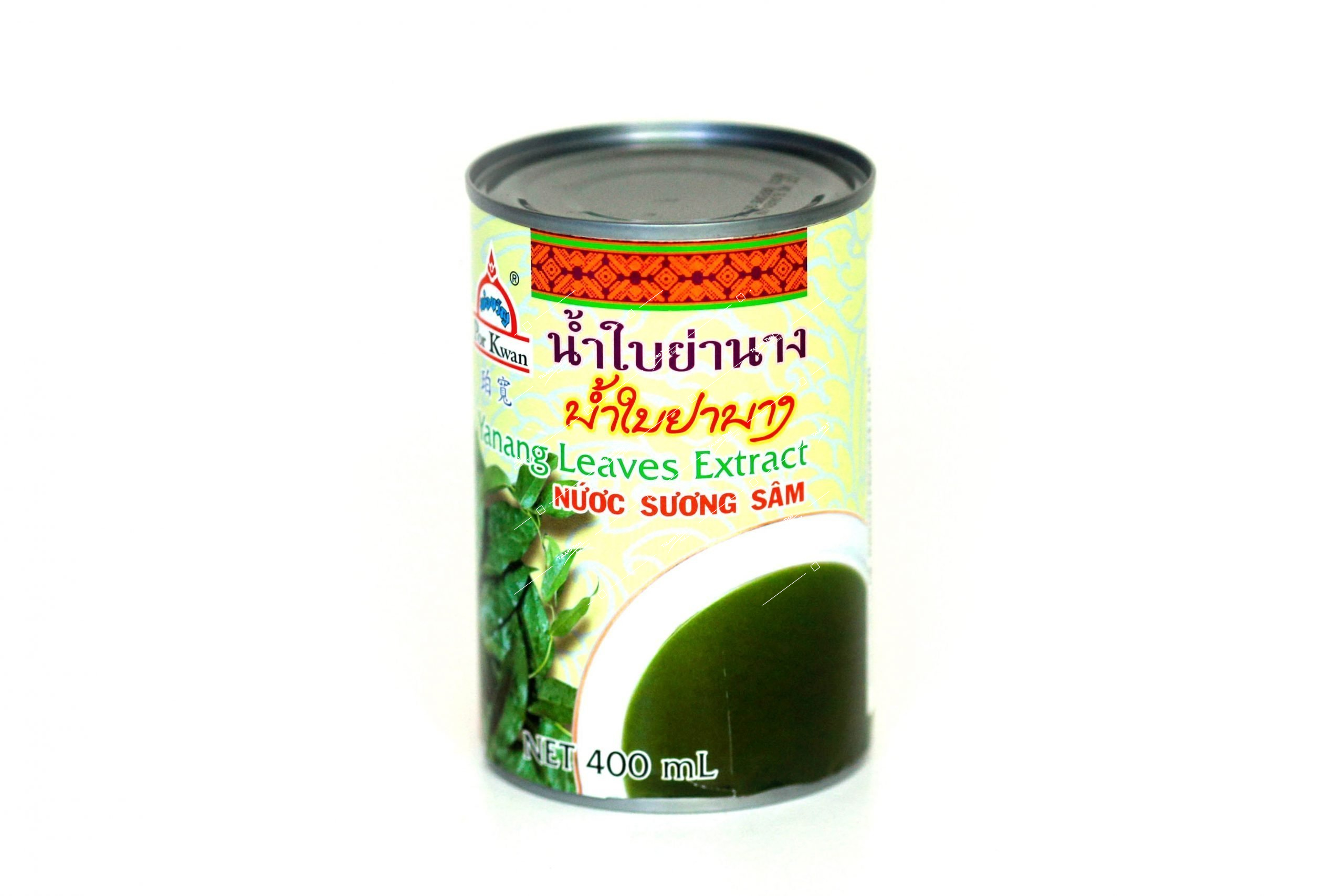 Can of Por Kwan Yanang Leaves Extract 400g.