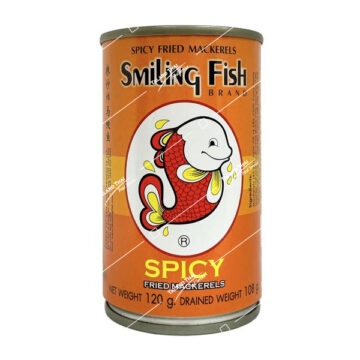 Smiling Fish Spicy Fried Mackerel 120g – Thai-style crispy and spicy mackerel.