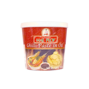 Mae Ploy Chilli Oil Paste – A rich and flavorful chili oil paste, ideal for enhancing your dishes with a spicy, aromatic kick.