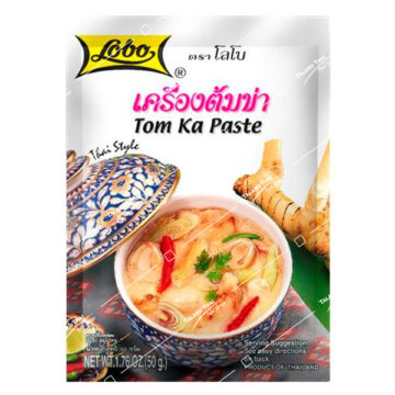 Package of Lobo Tom Ka Paste 50g.