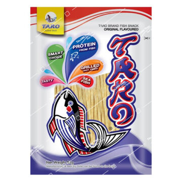 Package of Taro Fish Snack Original Flavour 52g.