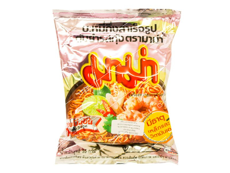 Packet of MAMA Instant Noodle Tom Yum Shrimp flavour