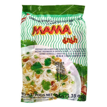 Mama Clear Soup Rice Vermicelli Jumbo Pack – A delicious and easy-to-prepare rice vermicelli soup, offering a light and flavorful meal in minutes.