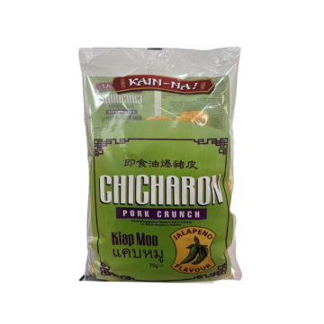 KAIN-NA CHICHARON KIAP MOO/PORK CRUNCH JALAPENO FLAVOUR