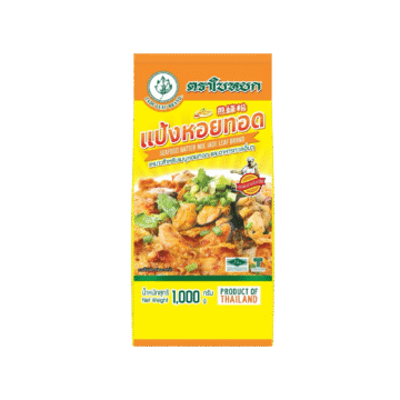 Bag of Jade Leaf Seafood Batter Mix for Thai fried mussels