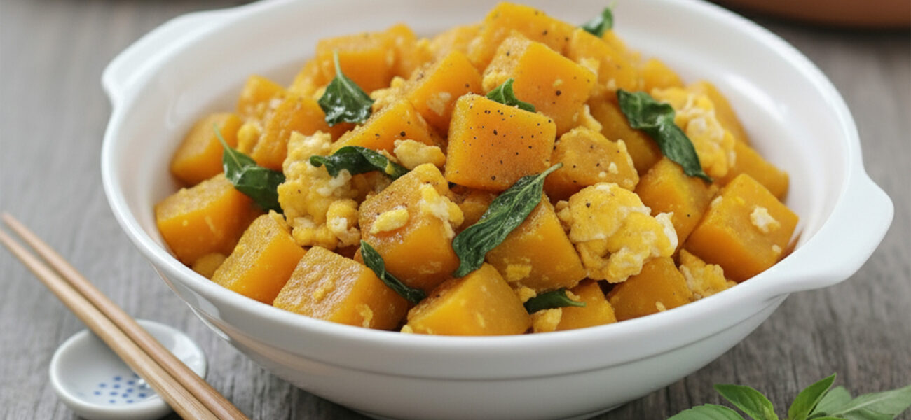Stir-Fried Pumpkin With Egg