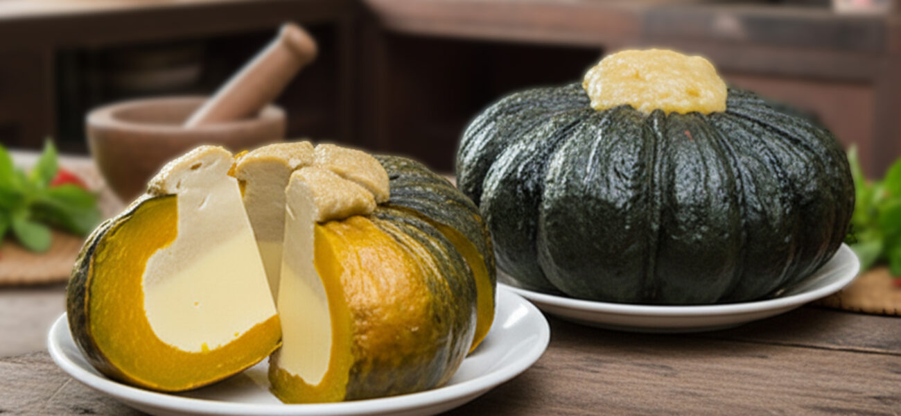 EGG CUSTARD IN PUMPKIN