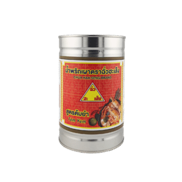 Jar of Chua Hah Seng Tom Yum Chilli Paste (Nam Prik Pao)