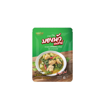 Bong Nua Maeza Geang Om Seasoning Mix 40g authentic Thai Isan curry flavor