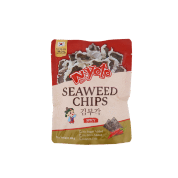 N-Yoto Seaweed Chips Spicy Flavor 20g healthy Korean seaweed snack kimbugak