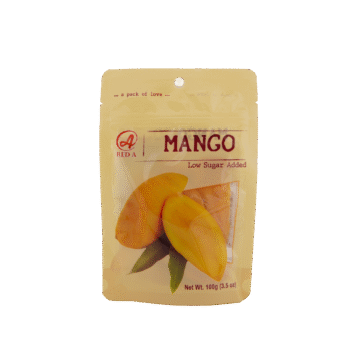 Red A Dried Mango Slice 100g low sugar healthy Thai fruit snack