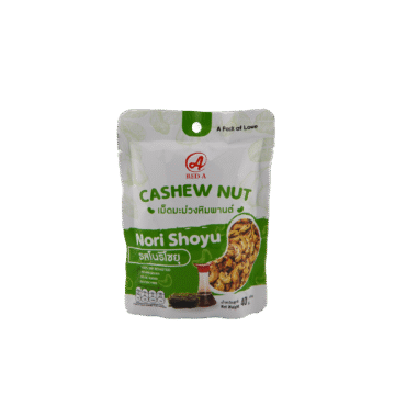 Red A Cashew Nut Nori Shoyu 40g dry roasted premium healthy snack