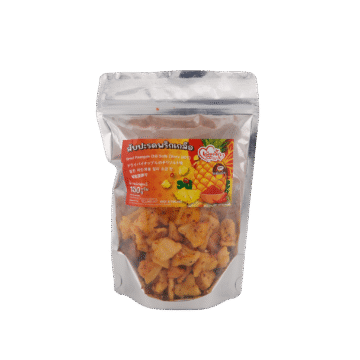 Piangrak Dried Pineapple with Chili and Salt Very Hot 150g spicy Thai fruit snack