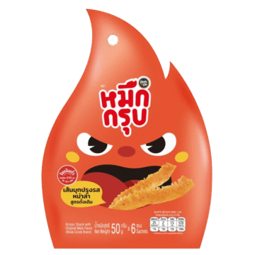 Muek Groob Konjac Snack Original Mala Flavor 50g spicy Thai chewy konjac